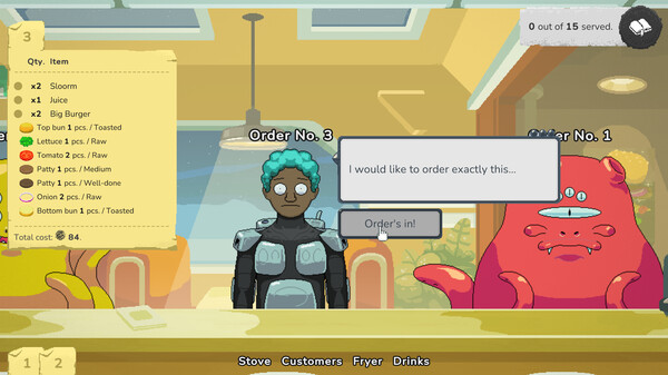 Screenshot 9 of Galaxy Burger