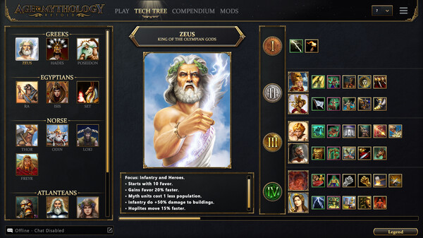 Screenshot 2 of Age of Mythology: Retold - Legacy Deity Portrait Pack