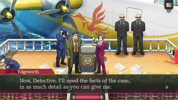 Screenshot 1 of Ace Attorney Investigations Collection