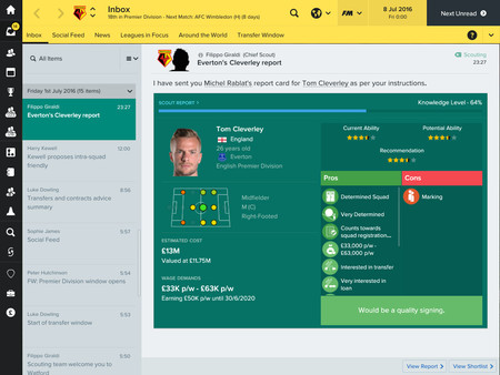 Screenshot 5 of Football Manager 2017