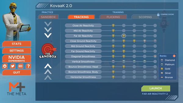 Screenshot 2 of KovaaK's Tracking Trainer