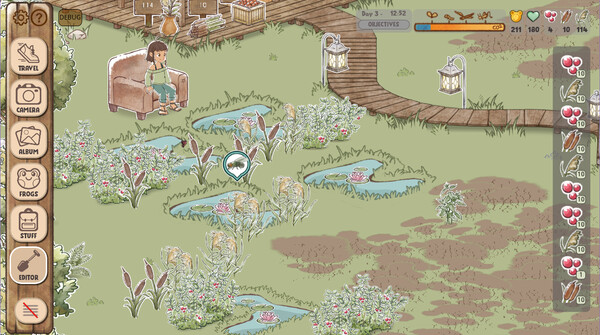 Screenshot 3 of Kamaeru: A Frog Refuge