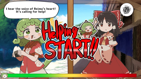 Screenshot 1 of Reimu Needs Help!? Aunn-chan to the Rescue!