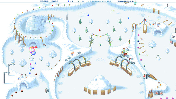 Screenshot 5 of Snowball!