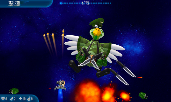 Screenshot 1 of Chicken Invaders 5