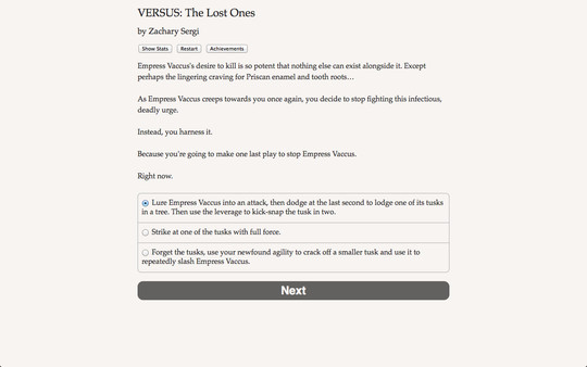 Screenshot 1 of VERSUS: The Lost Ones