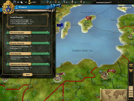 Screenshot 4 of Europa Universalis III Complete