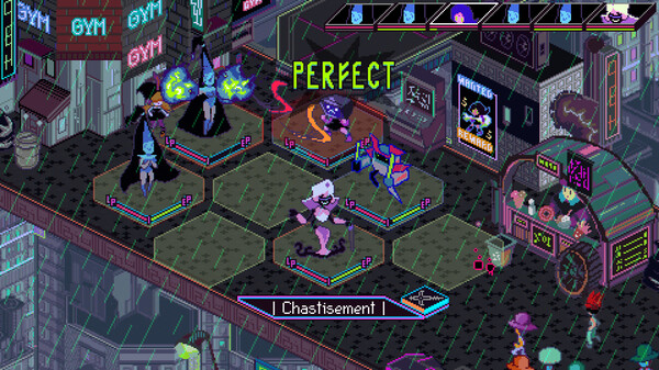 Screenshot 2 of Keylocker | Turn Based Cyberpunk Action