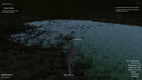 Screenshot 3 of Wolf Simulator