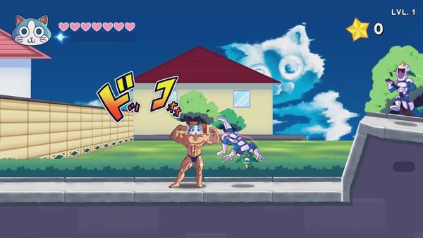 Screenshot 4 of KinnikuNeko: SUPER MUSCLE CAT