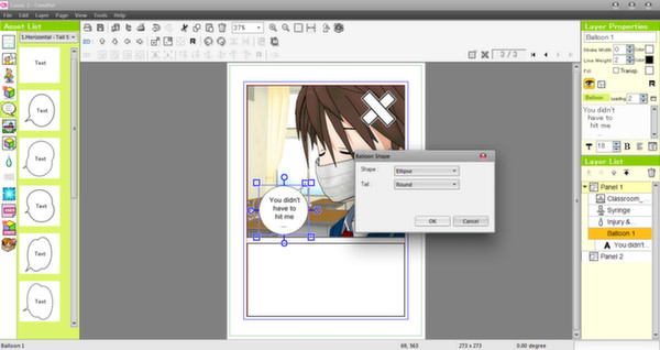 Screenshot 15 of Manga Maker Comipo