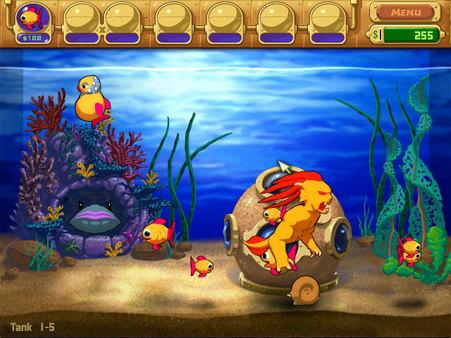 Screenshot 1 of Insaniquarium Deluxe
