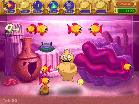 Screenshot 2 of Insaniquarium Deluxe