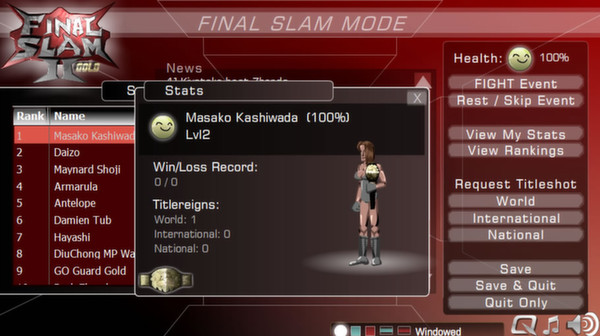 Screenshot 3 of Final Slam 2