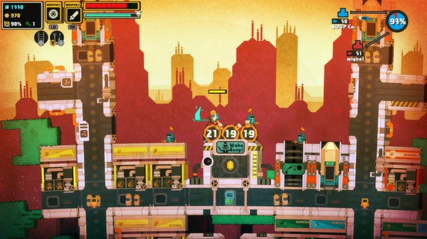 Screenshot 13 of PixelJunk™ Nom Nom Galaxy