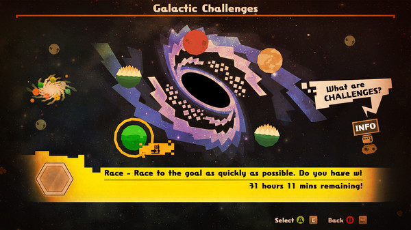 Screenshot 8 of PixelJunk™ Nom Nom Galaxy