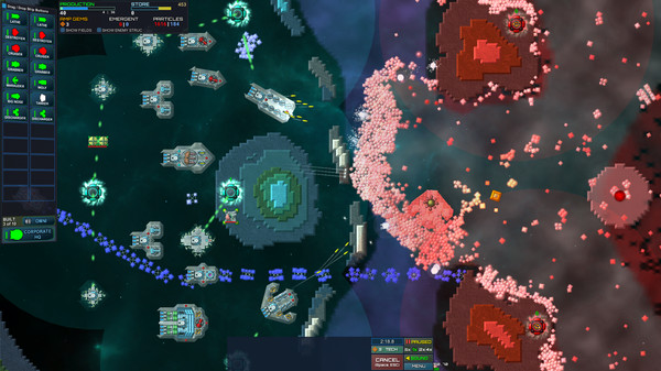 Screenshot 2 of Particle Fleet: Emergence