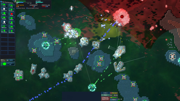 Screenshot 3 of Particle Fleet: Emergence