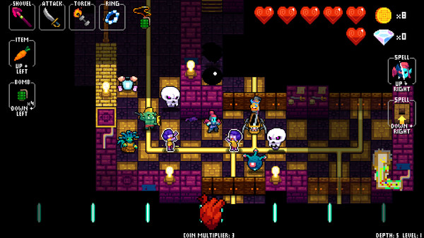 Screenshot 3 of Crypt of the NecroDancer: AMPLIFIED