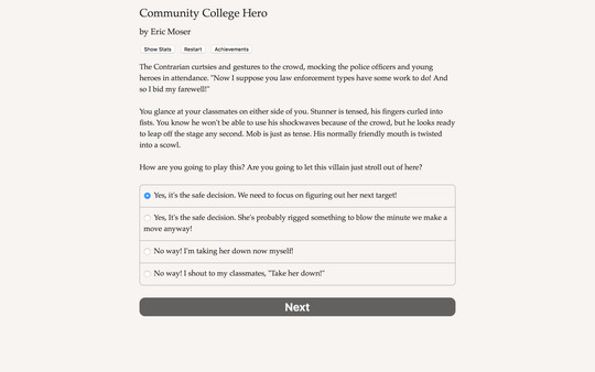Screenshot 5 of Community College Hero: Trial by Fire