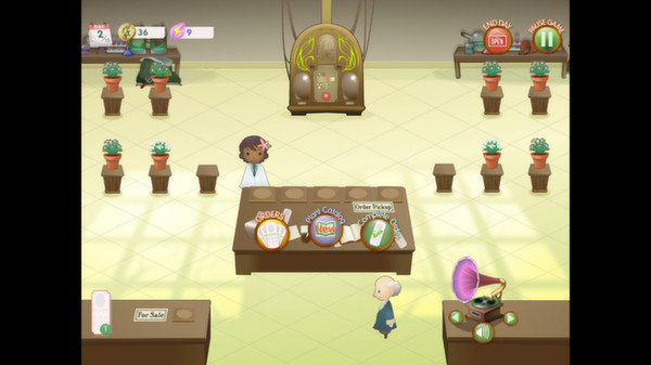 Screenshot 1 of Crazy Plant Shop