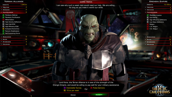 Screenshot 2 of Galactic Civilizations III