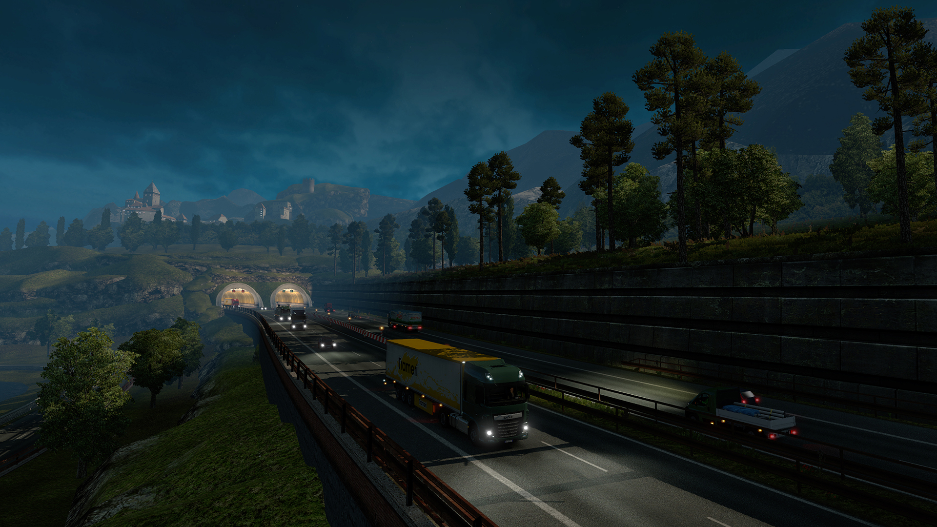 Euro Truck Simulator 2 v1.22.0.3 (29 DLC)(2-click run) 