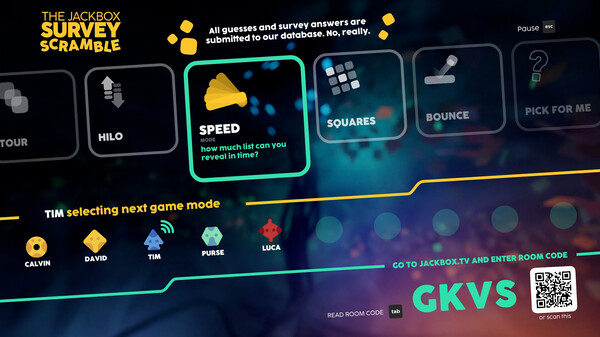 Screenshot 1 of The Jackbox Survey Scramble