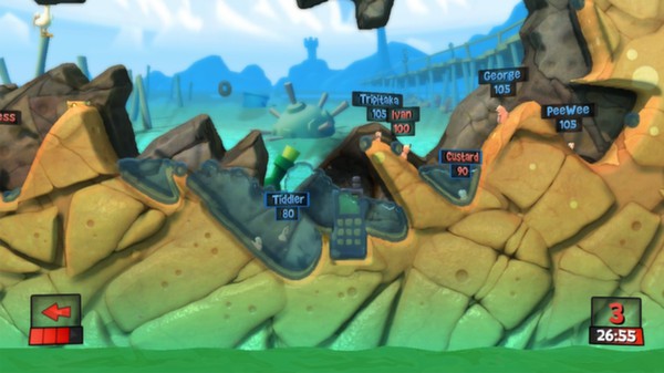 Screenshot 2 of Worms Revolution