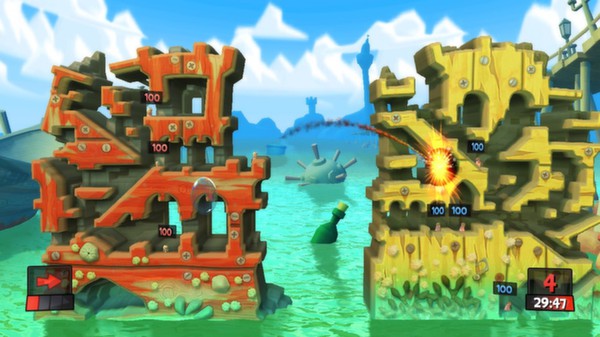 Screenshot 4 of Worms Revolution