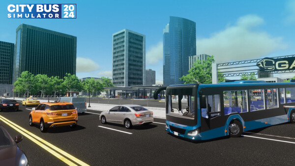 Screenshot 3 of City Bus Simulator 2024