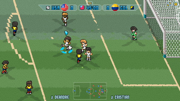 Screenshot 1 of Pixel Cup Soccer 17