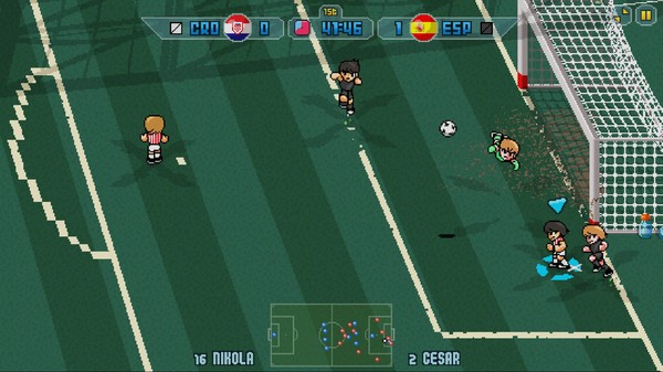 Screenshot 18 of Pixel Cup Soccer 17