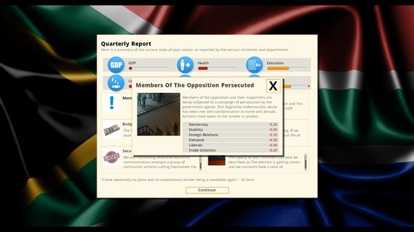 Screenshot 2 of Democracy 3 Africa