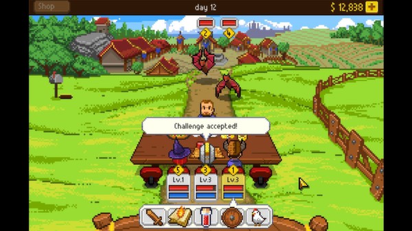 Screenshot 1 of Knights of Pen and Paper +1 Edition