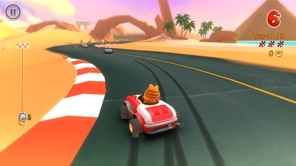 Screenshot 4 of Garfield Kart