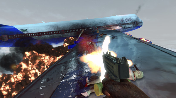 Screenshot 1 of Zombies on a Plane