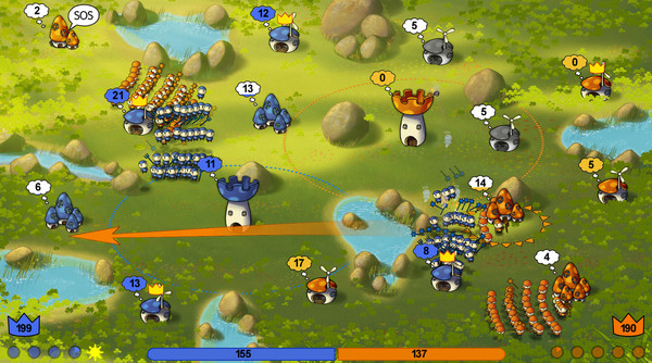 Screenshot 1 of Mushroom Wars