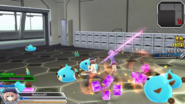 Screenshot 1 of MegaTagmension Blanc + Neptune VS Zombies (Neptunia)