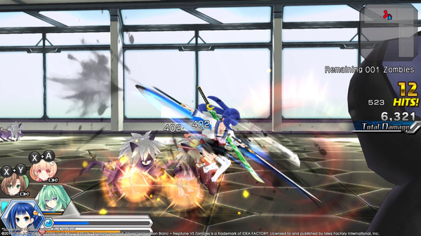 Screenshot 15 of MegaTagmension Blanc + Neptune VS Zombies (Neptunia)