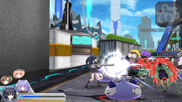 Screenshot 4 of MegaTagmension Blanc + Neptune VS Zombies (Neptunia)