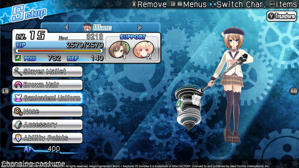 Screenshot 6 of MegaTagmension Blanc + Neptune VS Zombies (Neptunia)