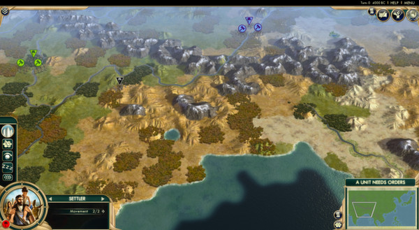 Screenshot 1 of Sid Meier's Civilization V: Scrambled Continents Map Pack