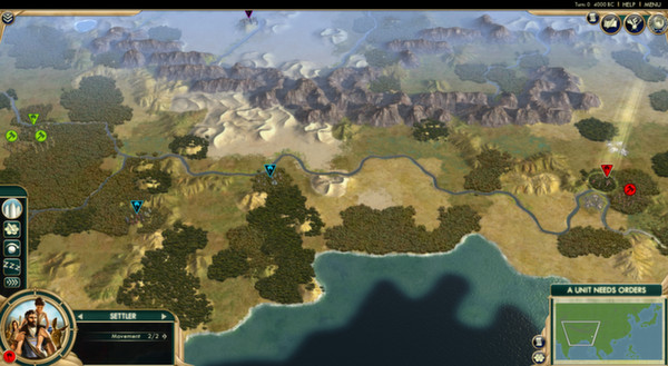 Screenshot 2 of Sid Meier's Civilization V: Scrambled Continents Map Pack
