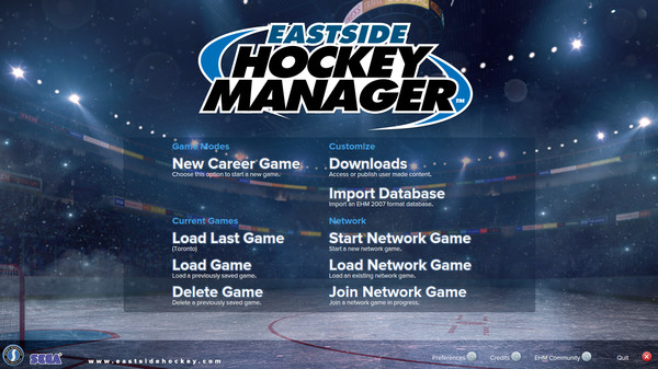 Screenshot 1 of Eastside Hockey Manager