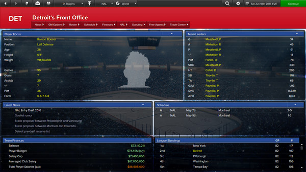 Screenshot 4 of Eastside Hockey Manager