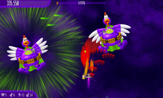 Screenshot 1 of Chicken Invaders 4