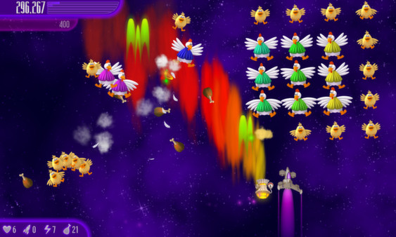 Screenshot 2 of Chicken Invaders 4