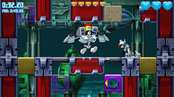 Screenshot 4 of Mighty Switch Force! Hyper Drive Edition