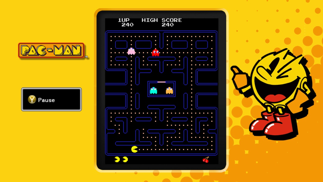 pac man museum switch review